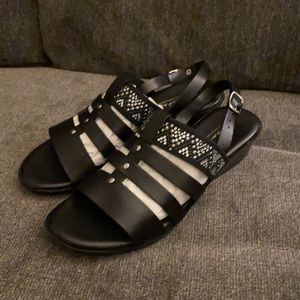 Black sandals